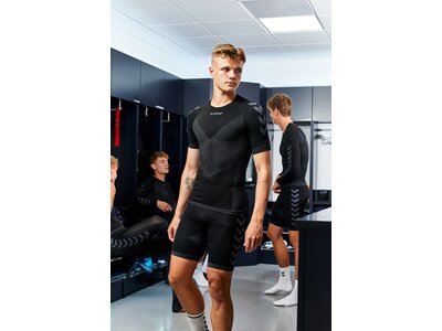 HUMMEL Herren Unterhemd HUMMEL FIRST SEAMLESS JERSEY Schwarz