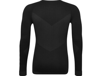 HUMMEL Herren Unterhemd HUMMEL FIRST SEAMLESS JERSEY L/S Schwarz