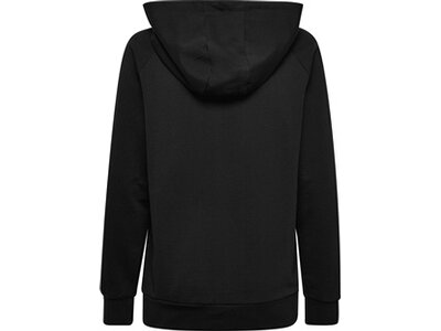 HUMMEL Damen Kapuzensweat HMLGO COTTON LOGO HOODIE WOMAN Schwarz