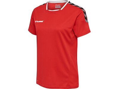 HUMMEL Fußball - Teamsport Textil - Trikots Authentic Poly Trikot kurzarm Damen Rot