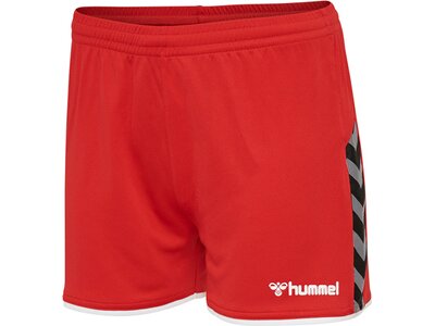 HUMMEL Fußball - Teamsport Textil - Shorts Authentic Poly Short Damen Rot