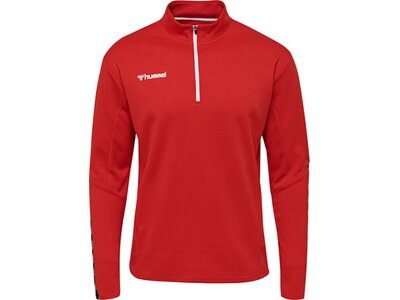 HUMMEL Fußball - Teamsport Textil - Sweatshirts Authentic HalfZip Sweatshirt Rot