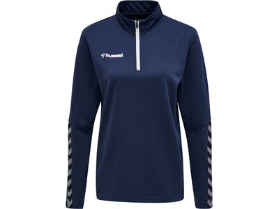 HUMMEL Fußball - Teamsport Textil - Sweatshirts Authentic Ziptop Damen Blau