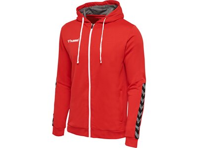 HUMMEL Fußball - Teamsport Textil - Sweatshirts Authentic Poly Kapuzenjacke Rot