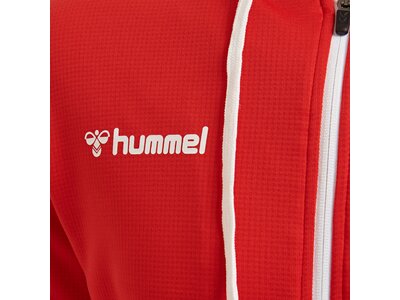 HUMMEL Fußball - Teamsport Textil - Sweatshirts Authentic Poly Kapuzenjacke Rot