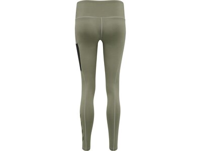 HUMMEL Damen Tight hmlCHIPO TIGHTS Grau