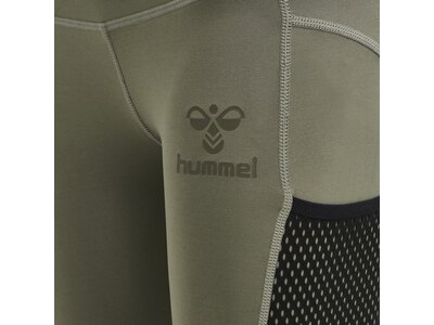 HUMMEL Damen Tight hmlCHIPO TIGHTS Grau