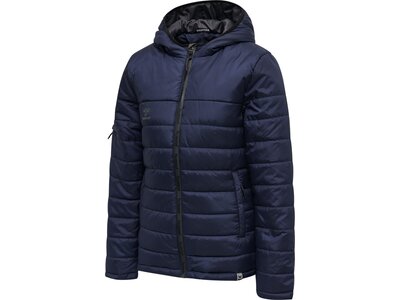 HUMMEL Damen Jacke hmlNORTH QUILTED HOOD Blau