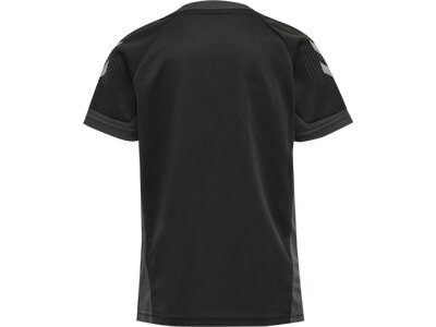 HUMMEL Kinder Shirt LEAD S/S POLY JERSEY Schwarz