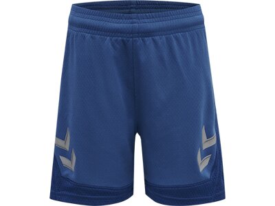HUMMEL Kinder LEAD POLY SHORTS KIDS Blau