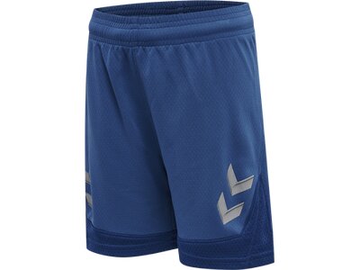 HUMMEL Kinder LEAD POLY SHORTS KIDS Blau