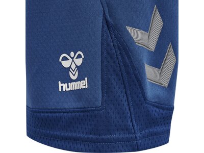 HUMMEL Kinder LEAD POLY SHORTS KIDS Blau