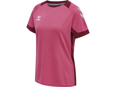 HUMMEL Herren Shirt LEAD S/S POLY JERSEY Rot