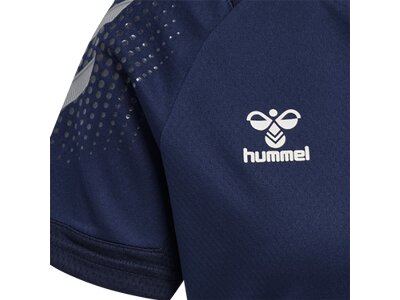 HUMMEL Herren Shirt LEAD S/S POLY JERSEY Blau
