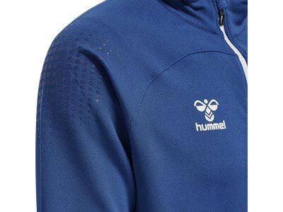 HUMMEL Herren Sweatshirt hmlLEAD POLY ZIP Blau