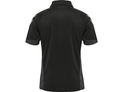 HUMMEL Herren Polo hmlLEAD FUNCTIONAL Schwarz