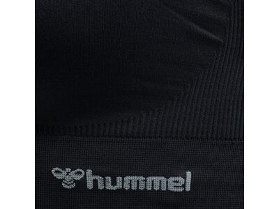 HUMMEL Damen BH hmlTIF SEAMLESS SPORTS TOP Schwarz