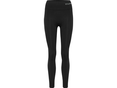 HUMMEL Damen Tight hmlTIF SEAMLESS HIGH WAIST TIGHTS Schwarz