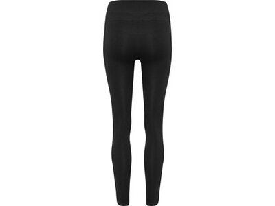 HUMMEL Damen Tight hmlTIF SEAMLESS HIGH WAIST TIGHTS Schwarz