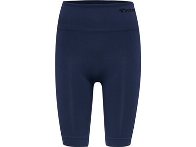 HUMMEL Damen Shorts hmlTIF SEAMLESS CYLING SHORTS Blau