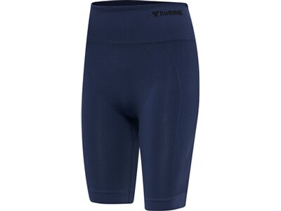 HUMMEL Damen Shorts hmlTIF SEAMLESS CYLING SHORTS Blau