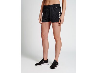 HUMMEL Damen Shorts hmlCORE XK POLY SHORTS WOMAN Schwarz