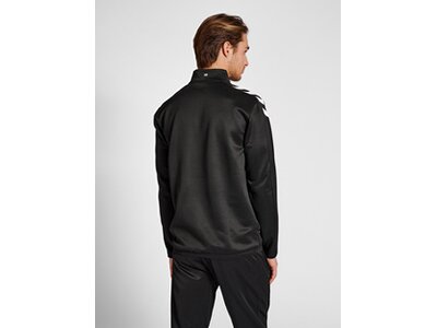 HUMMEL Herren Sweatshirt hmlCORE XK HALF ZIP POLY SWEAT Schwarz