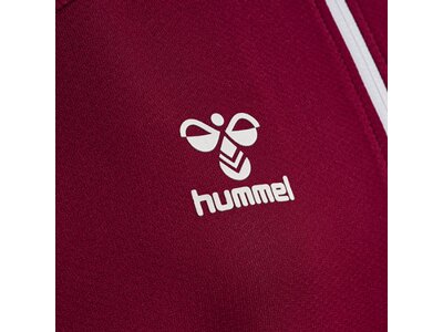 HUMMEL Damen Sweatshirt hml LEAD WOMEN POLY ZIP Rot