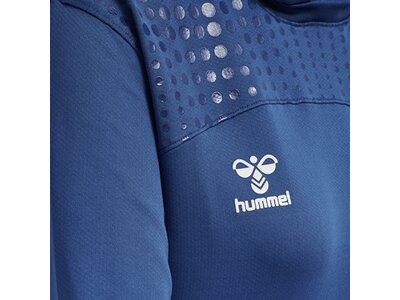 HUMMEL Damen Kapuzensweat hmlLEAD Blau