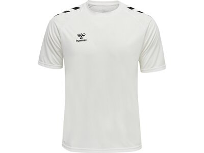 HUMMEL Unisex Adults, Unisex Adult hmlCORE XK CORE POLY T-SHIRT S/S Weiß 