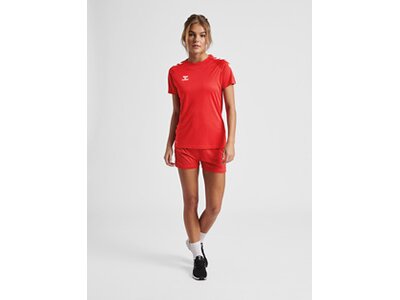 HUMMEL Female hmlCORE XK CORE POLY T-SHIRT S/S WOMAN Rot