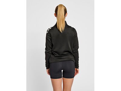 HUMMEL Damen Sweatshirt hmlCORE XK HALF ZIP SWEAT WOMAN Schwarz