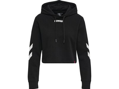 HUMMEL Damen Kapuzensweat hmlLEGACY WOMAN CROPPED HOODIE Schwarz