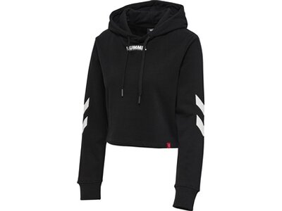 HUMMEL Damen Kapuzensweat hmlLEGACY WOMAN CROPPED HOODIE Schwarz