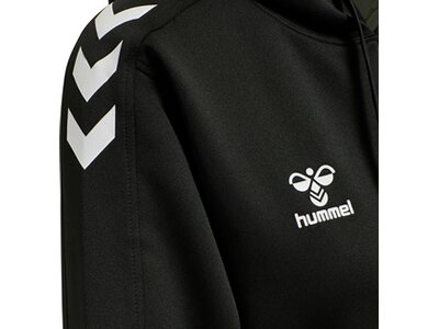 HUMMEL Damen Kapuzensweat hmlCORE XK POLY SWEAT HOODIE WOMAN Schwarz