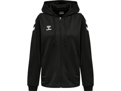 HUMMEL Female hmlCORE XK POLY ZIP HOOD SWEAT WOMAN Schwarz