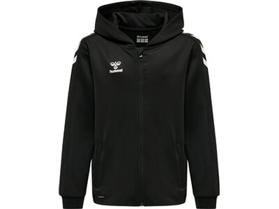 HUMMEL Unisex Kids hmlCORE XK POLY ZIP HOOD SWEAT KIDS Schwarz