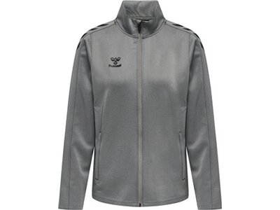 HUMMEL Female hmlCORE XK POLY ZIP SWEAT WOMAN Grau