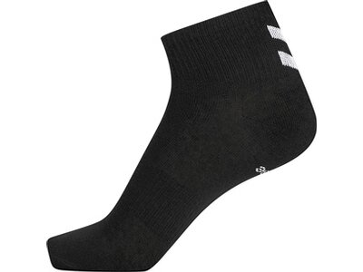 HUMMEL Herren hmlCHEVRON 6-PACK MID CUT SOCKS Schwarz