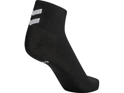 HUMMEL Herren hmlCHEVRON 6-PACK MID CUT SOCKS Schwarz