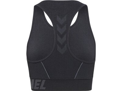 HUMMEL Damen BH hmlTE CHRISTEL SEAMLESS SPORTS TOP Schwarz