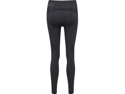 HUMMEL Damen Tight hmlTE CHRISTEL SEAMLESS MW TIGHTS Schwarz