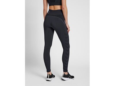 HUMMEL Damen Tight hmlTE CHRISTEL SEAMLESS MW TIGHTS Schwarz