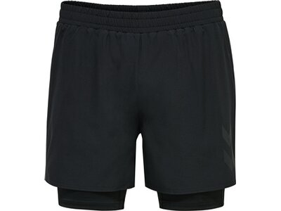 HUMMEL Herren Shorts hmlMT FORCE 2 IN 1 SHORTS Schwarz