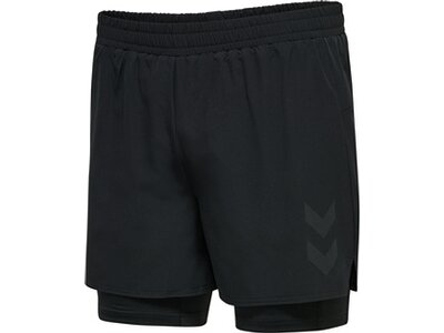 HUMMEL Herren Shorts hmlMT FORCE 2 IN 1 SHORTS Schwarz
