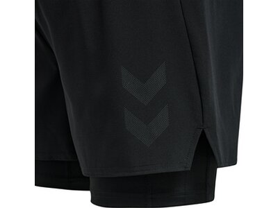 HUMMEL Herren Shorts hmlMT FORCE 2 IN 1 SHORTS Schwarz