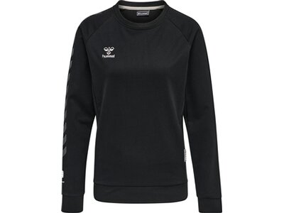 HUMMEL Damen Sweatshirt hmlMOVE GRID COT. SWEATSHIRT WOMAN Schwarz