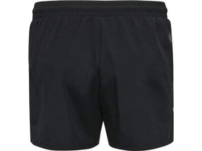 HUMMEL Damen Shorts hmlMOVE GRID WOVEN SHORTS WOMAN Schwarz