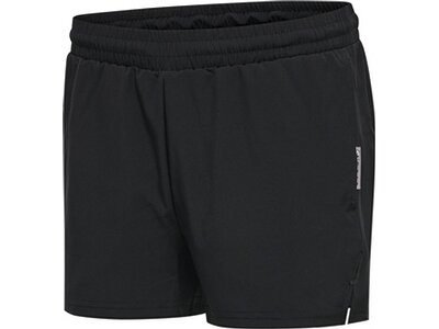 HUMMEL Damen Shorts hmlMOVE GRID WOVEN SHORTS WOMAN Schwarz