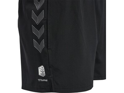 HUMMEL Damen Shorts hmlMOVE GRID WOVEN SHORTS WOMAN Schwarz